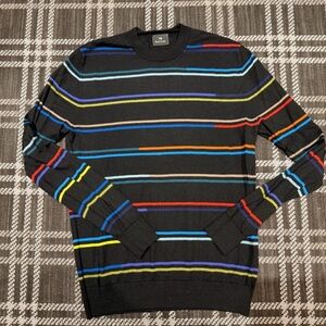 Paul Smith Multicolor Striped Crewneck Sweater